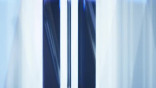 Artistic Blue Vertical Lines Motion Abstract Background