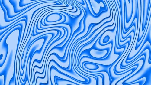 Abstract Blue Fluid Wave Dynamic Background