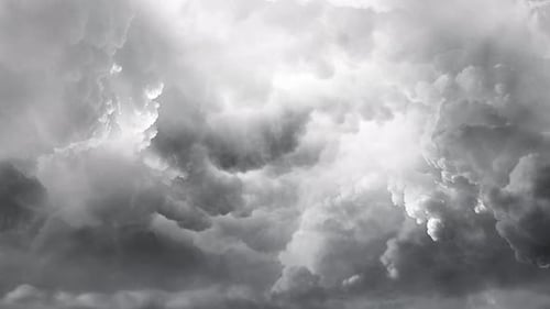 thunderstorms that occur in thick clouds during the day