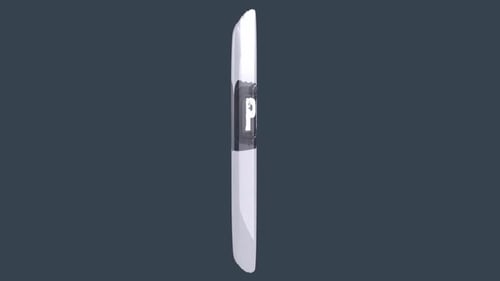Sleek Transparent Shield with Handles
