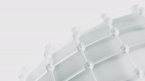 White Sphere Background in a seamless loop