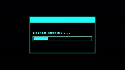 Hacking In Progress Cyberpunk Visual