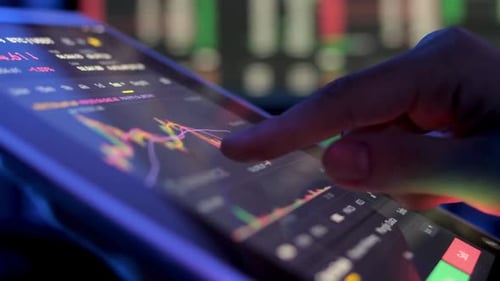 stock market, trading chart, Investing, Finance