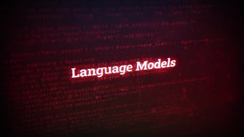 Modèles de langue sur un message d'écran numérique sur des écrans d'ordinateur V01