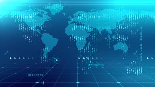 News Background Light Blue