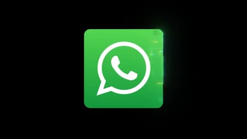 Whatsapp Digital Logo Alpha Channel
