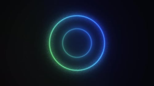Lucent Panorama Collection: A blue lens flare moving from the bottom side to the top side over a bla