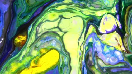 Abstract Colorful Paint Ink Explode Diffusion