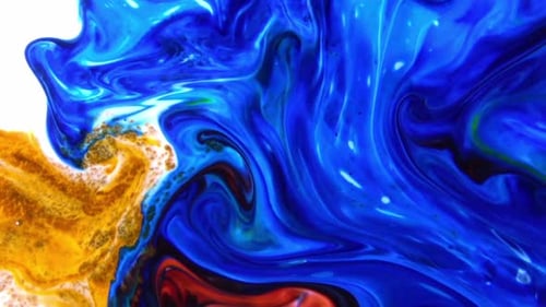 Psychedelic Sacral Paint Texture Background
