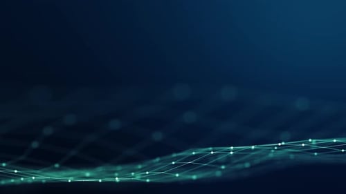 Technology digital wave background concept.