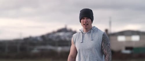 Runner in a Field
