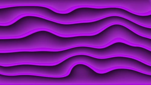 Abstract Fluid Purple Wave Layers Background Loop