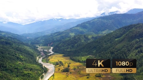 AH - River Valley in The Mountains 01