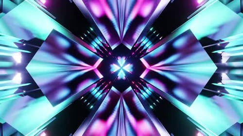 Vj Loop Kaleidoscope Background For Music HD