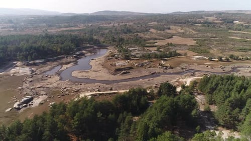 Extreme Drought Condition of Dam