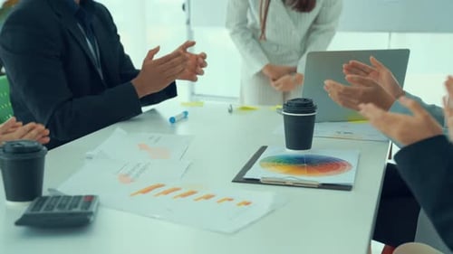 Team Applause at Corporate Meeting