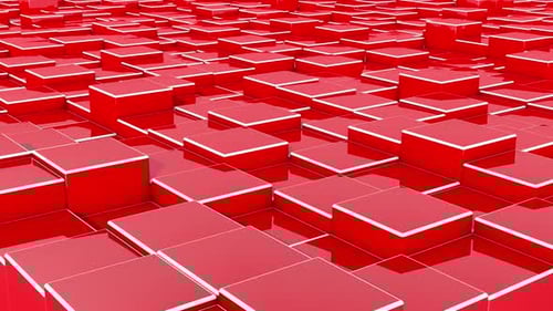 3D Squares Background