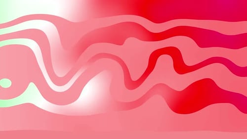 Abstract Fluid Gradient Wave Background Loop Animation