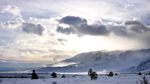 Winter Landscape Time Lapse