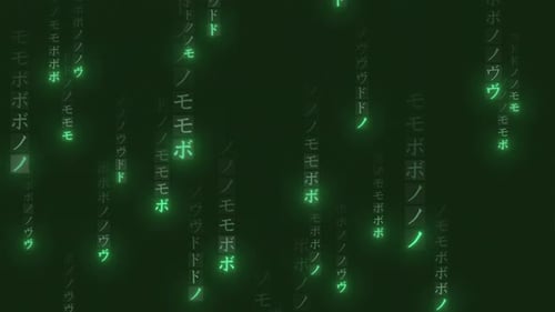 Digital background matrix. Binary computer code