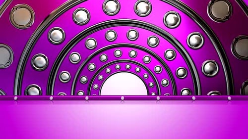 Animated Particles Motion Background