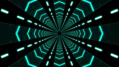 Hypnotic Lines Tunnel