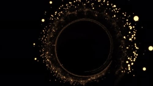 Particle Glow Trail 4K