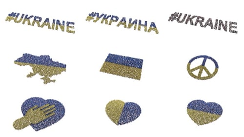 People Gather For Ukraine Pack 9 In 1