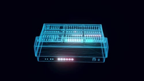 Sound Mixer Hologram Rotating Hd
