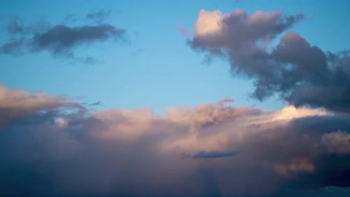 Clouds in the Sky Timelapse
