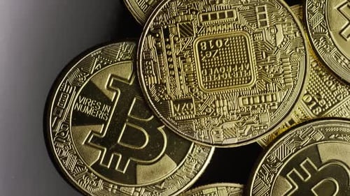 Plan rotatif de Bitcoins (cryptomonnaie numérique)
