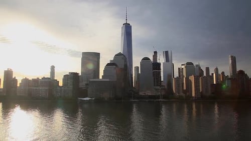 Downtown Manhattan In The Morning 06