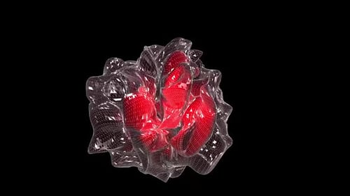 3D Flüssige magische Kugel