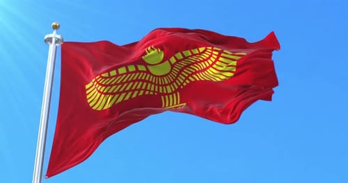 Drapeau syriaque araméen