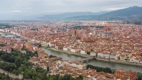 Aerial View of Florence