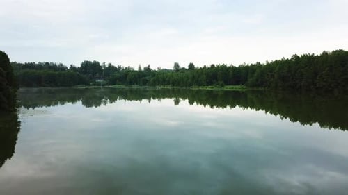 Wonderful Landscape Of Dolgoe Lake 11