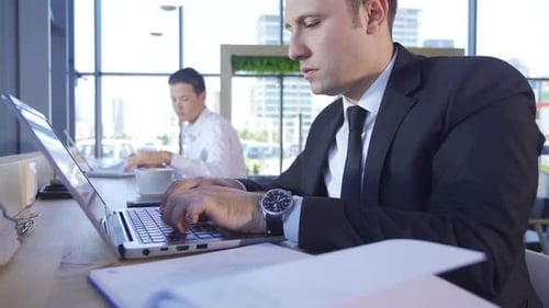 Freelance adult businessman.