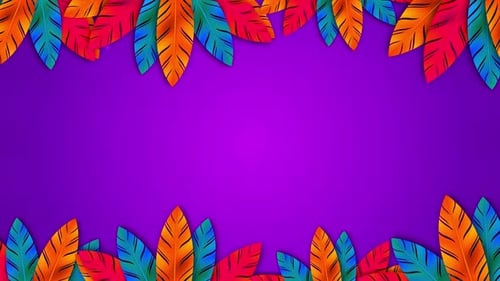 Purple Carnival Background