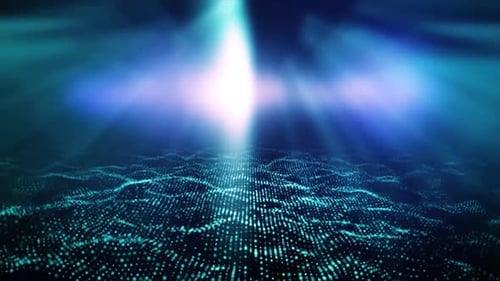 Background Blue Green Moving Motion Graphics Animated Background