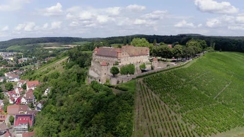Stettenfels Castle, Untergruppenbach, Baden-Wuerttemberg, Germany