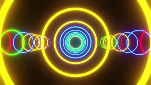 Colorful Circle Light Hd