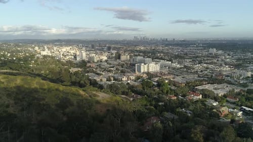 Aerial view of Los Angeles