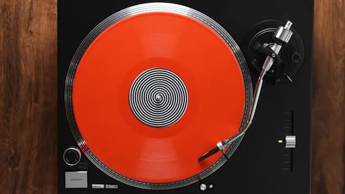 Hypnotic Orange Vinyl
