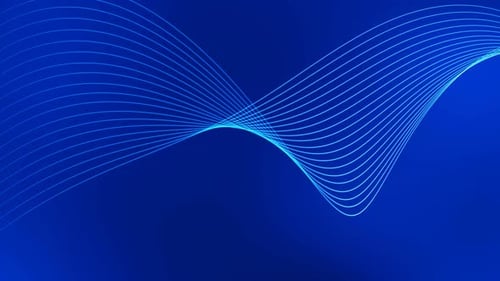 Smooth Flowing Abstract Lines Background Animation