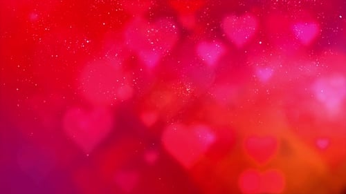 Happy Valentine Themenpartikel-Hintergrund 04