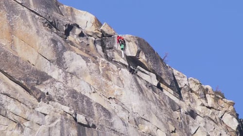 Outdoors Rock Climbing Cinematic Slow Motion Extreme Sport Outdoors Shot on RED