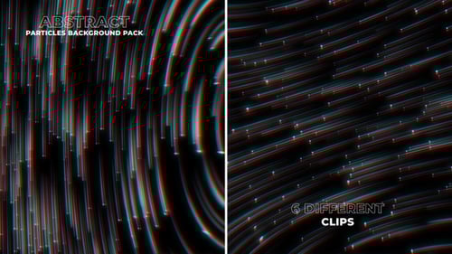 Abstract Glitch Lines Particle Stream Background