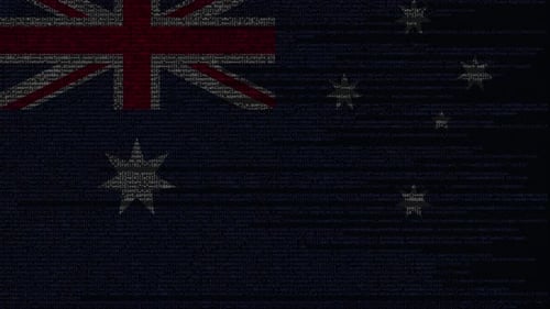Source Code and Flag of Australia