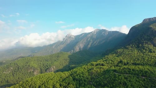 Rivière dans les montagnes d'Alanya, Turquie