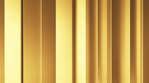 Abstrakter goldener metallischer minimalistischer Hintergrund 3d